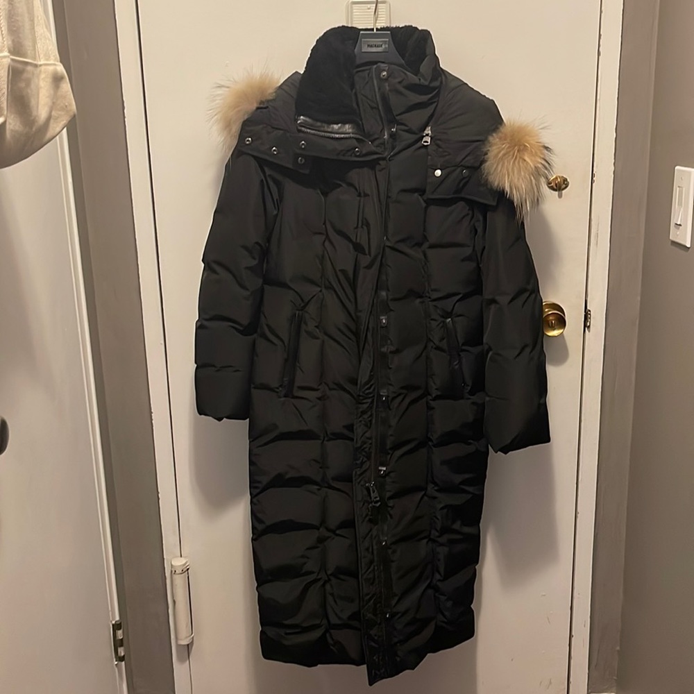 Mackage Jada Maxi Down Coat Size M
